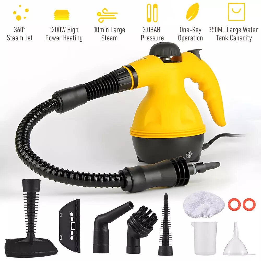 Máquina de Limpieza a Vapor | Desinfecta Sin Químicos | Hogar y Auto