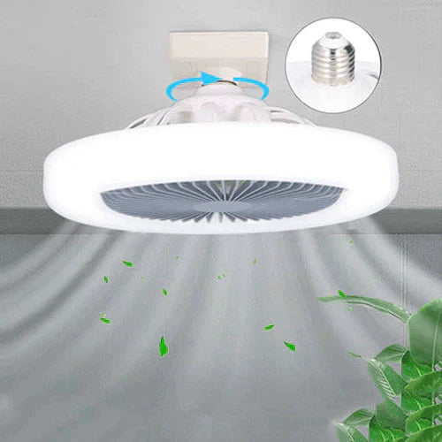 Bombillo Abanico Ventilador LED 2 en 1 TurboMax™ con Control Remoto